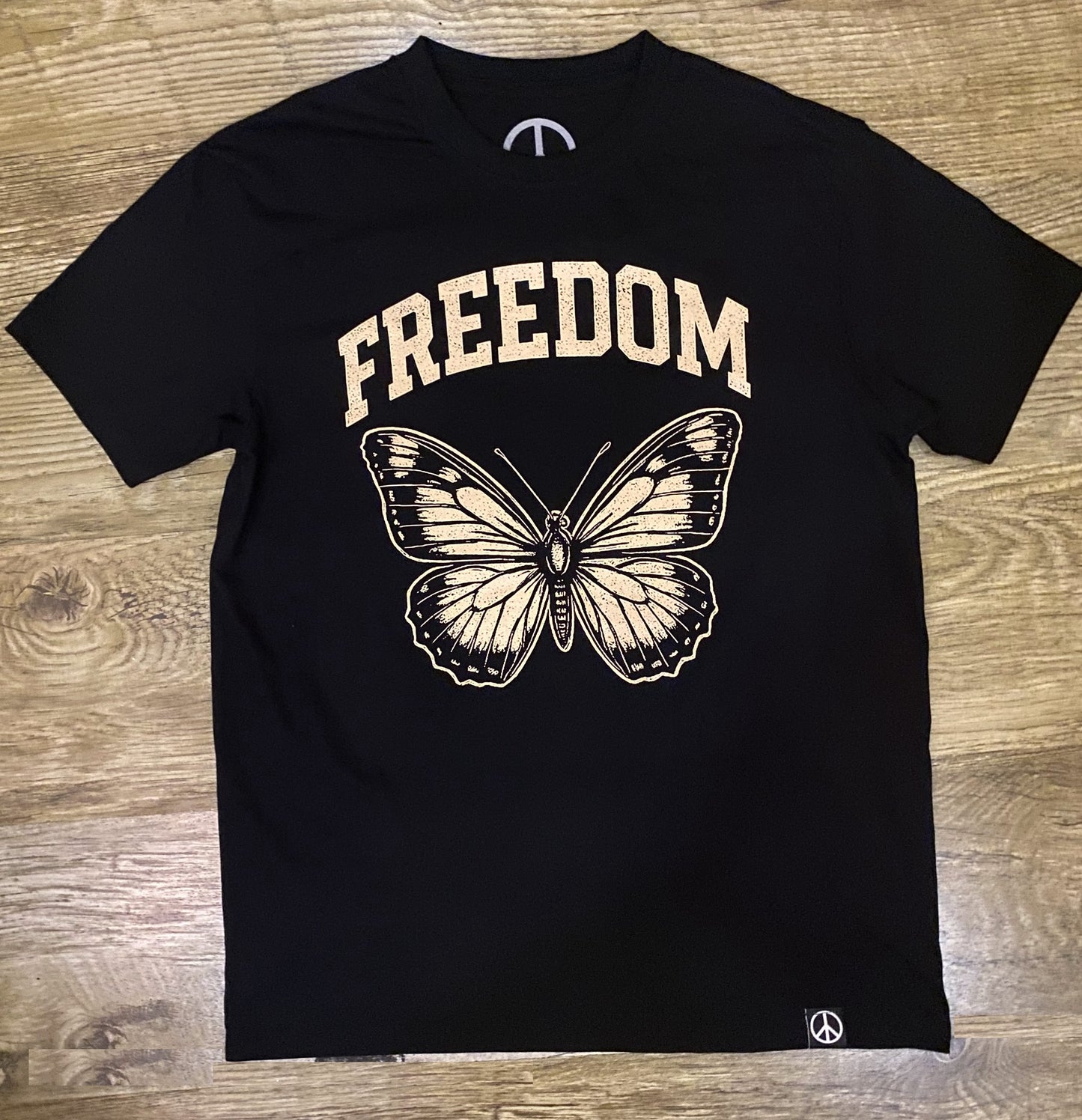 Butterfly Freedom in Black