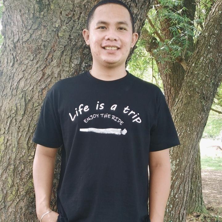 Hippies Philippines T shirt - Enjoy the ride (Black)