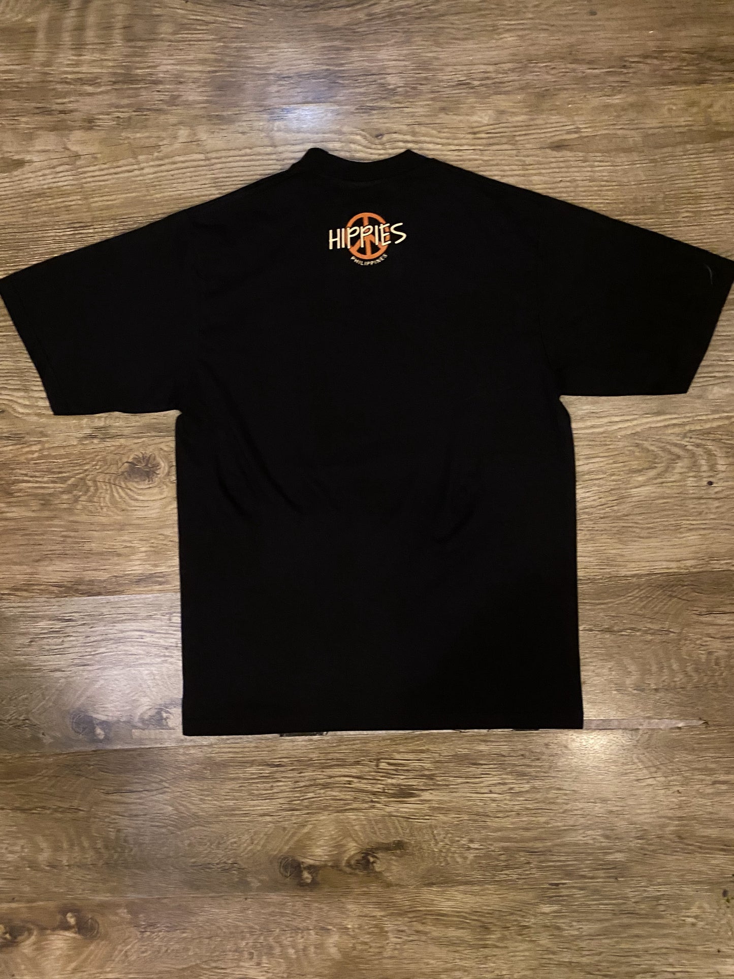 Oversized Version  - Evolve Splash Tee in Black