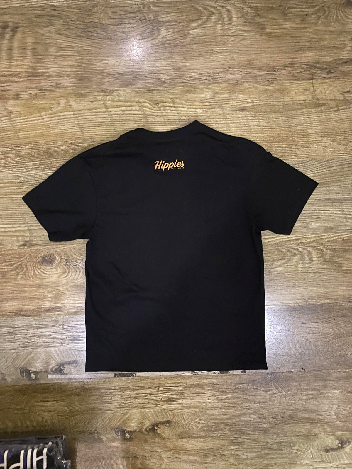 Nothing is random (Front Print) - Pure Cotton Regular Fit American Size Black Tee