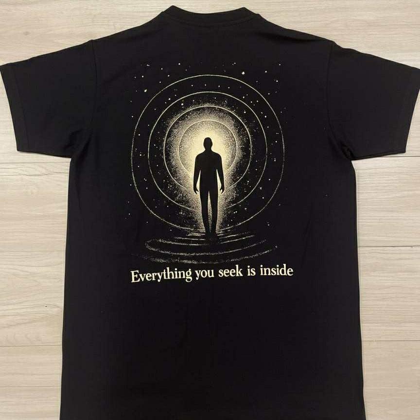 Everything is inside- Hippies Philippines T shirt (NOT oversized) Regular Fit - American SIze
