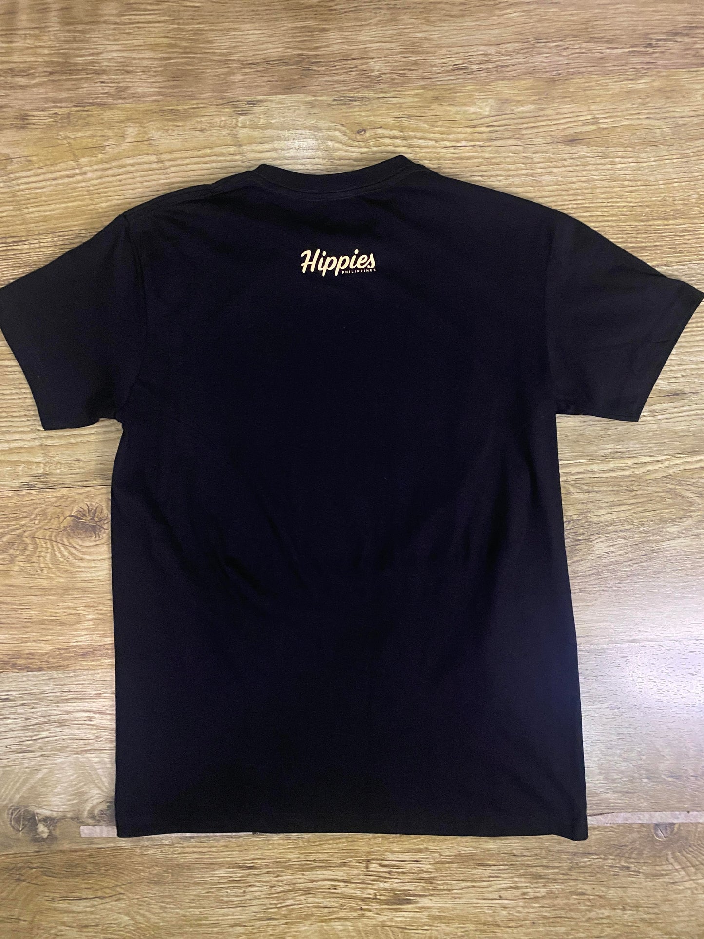 Inner Contact T-Shirt - Pure Cotton Regular Fit American Size Black Tee