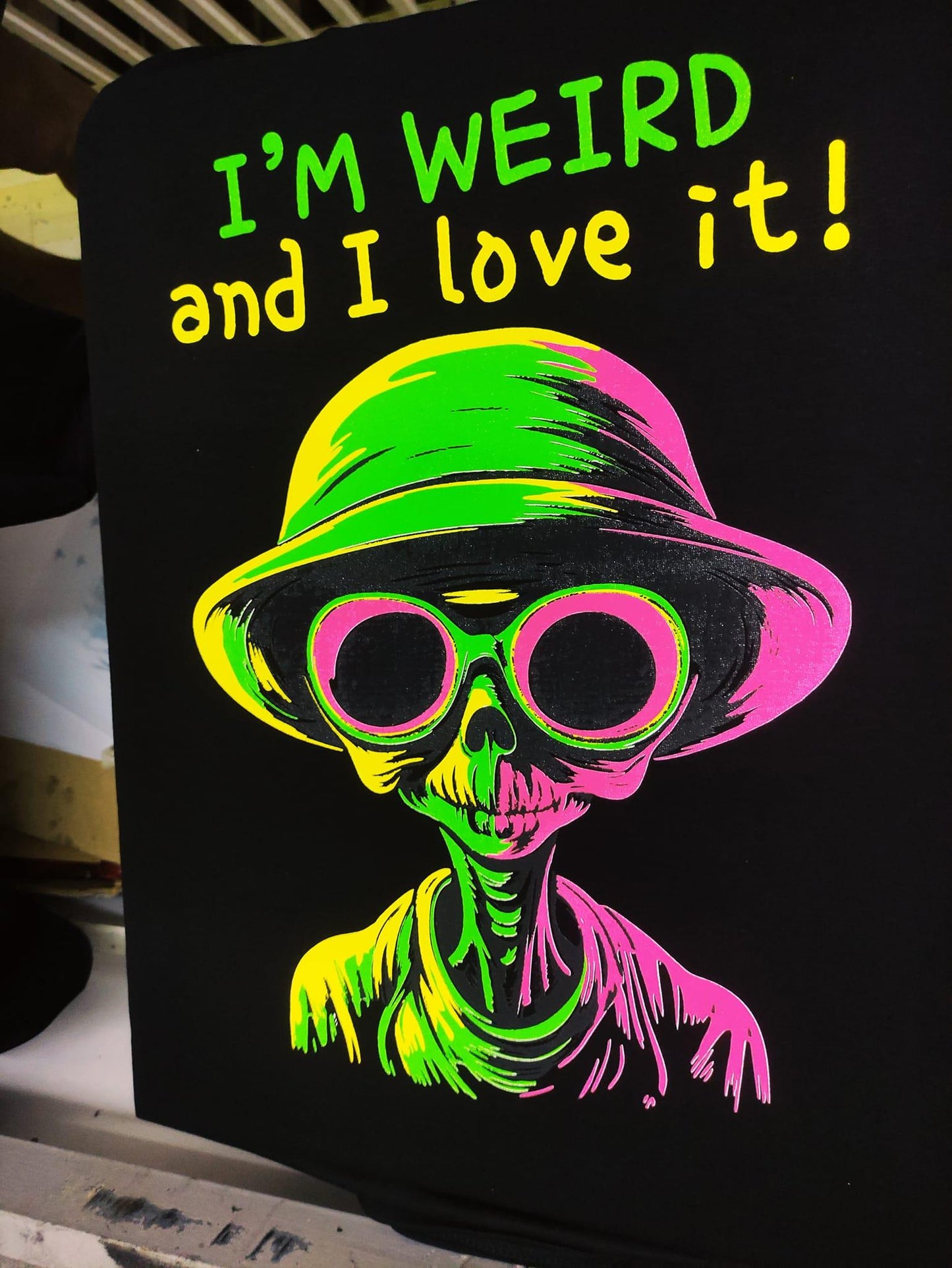 Hippies Philippines - I'm Weird (Back Print) NOT OVERSIZED - (American size, regular fit)