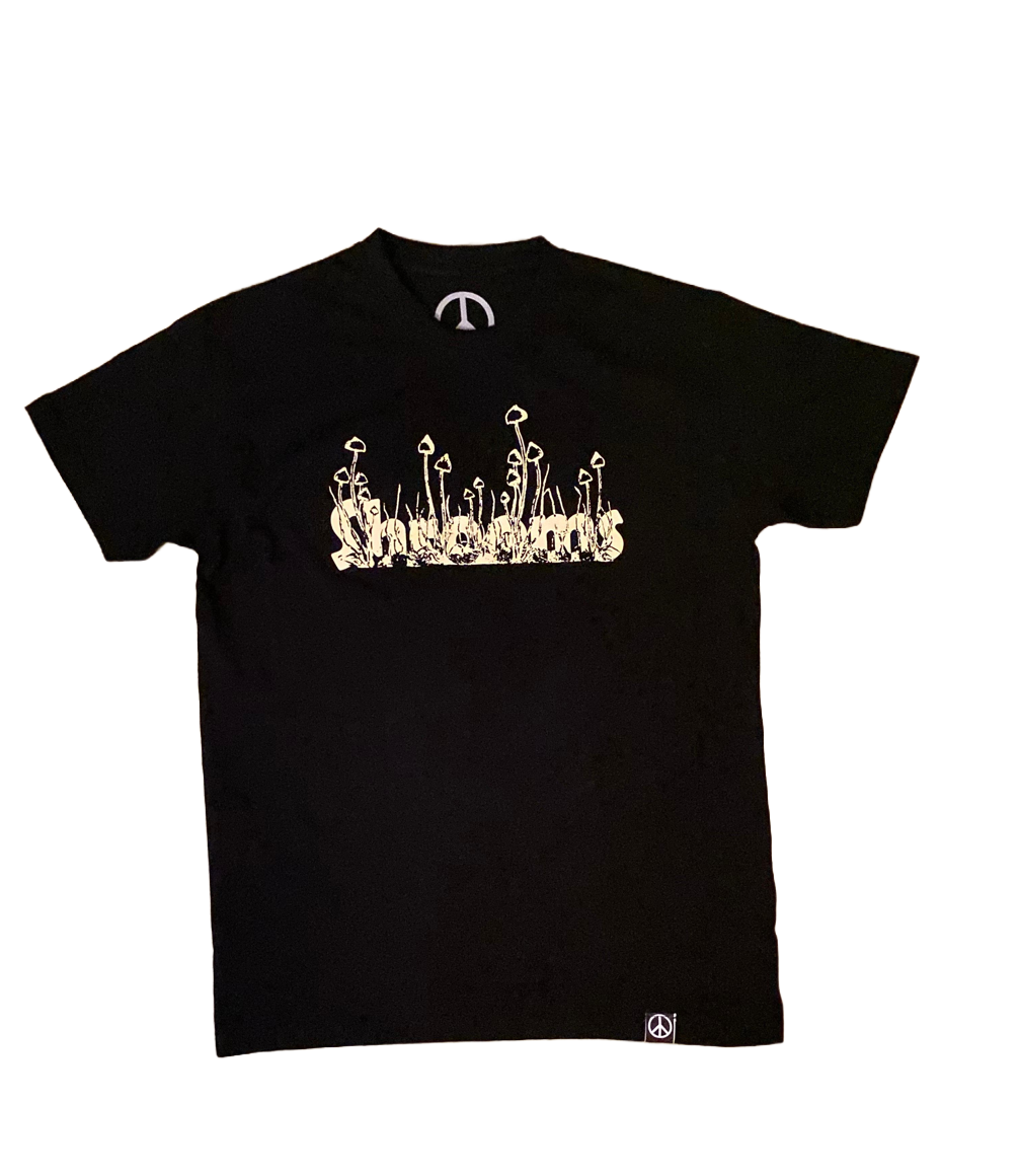 Shrooms Tee in Black