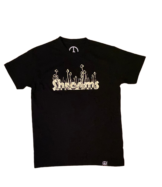 Shrooms Tee in Black