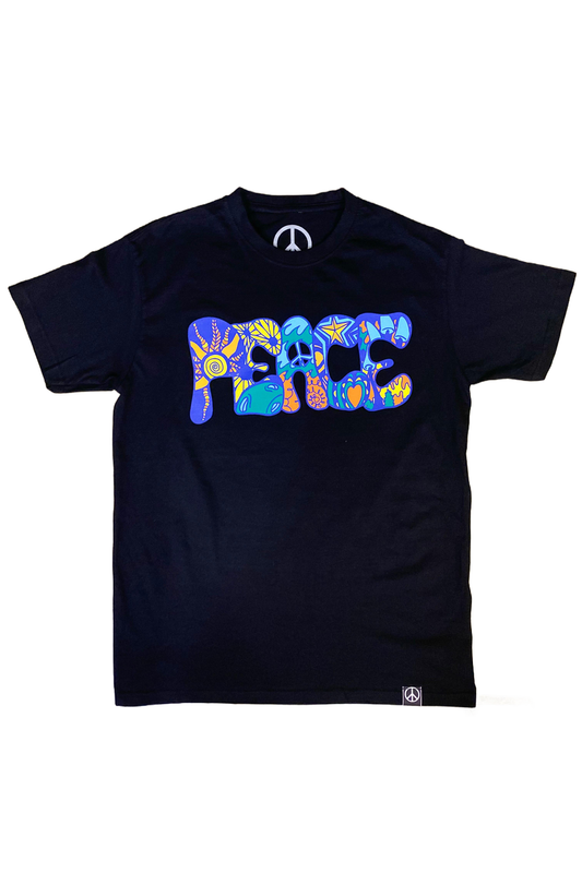 Peace Tee in Black