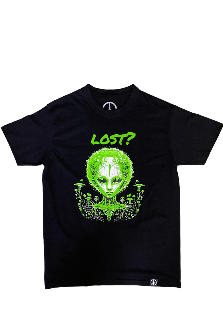 Lost Tee in Black