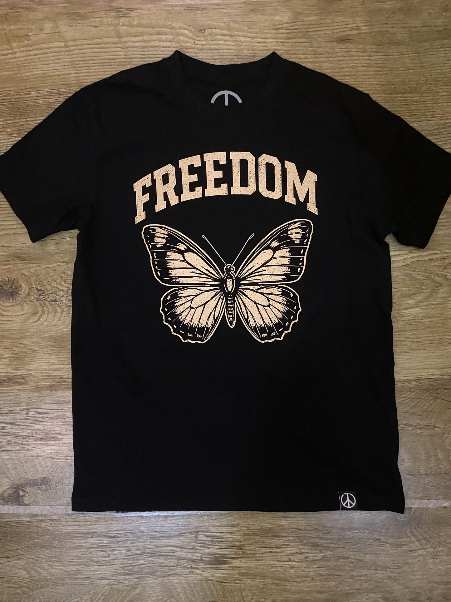 Butterfly Freedom in Black