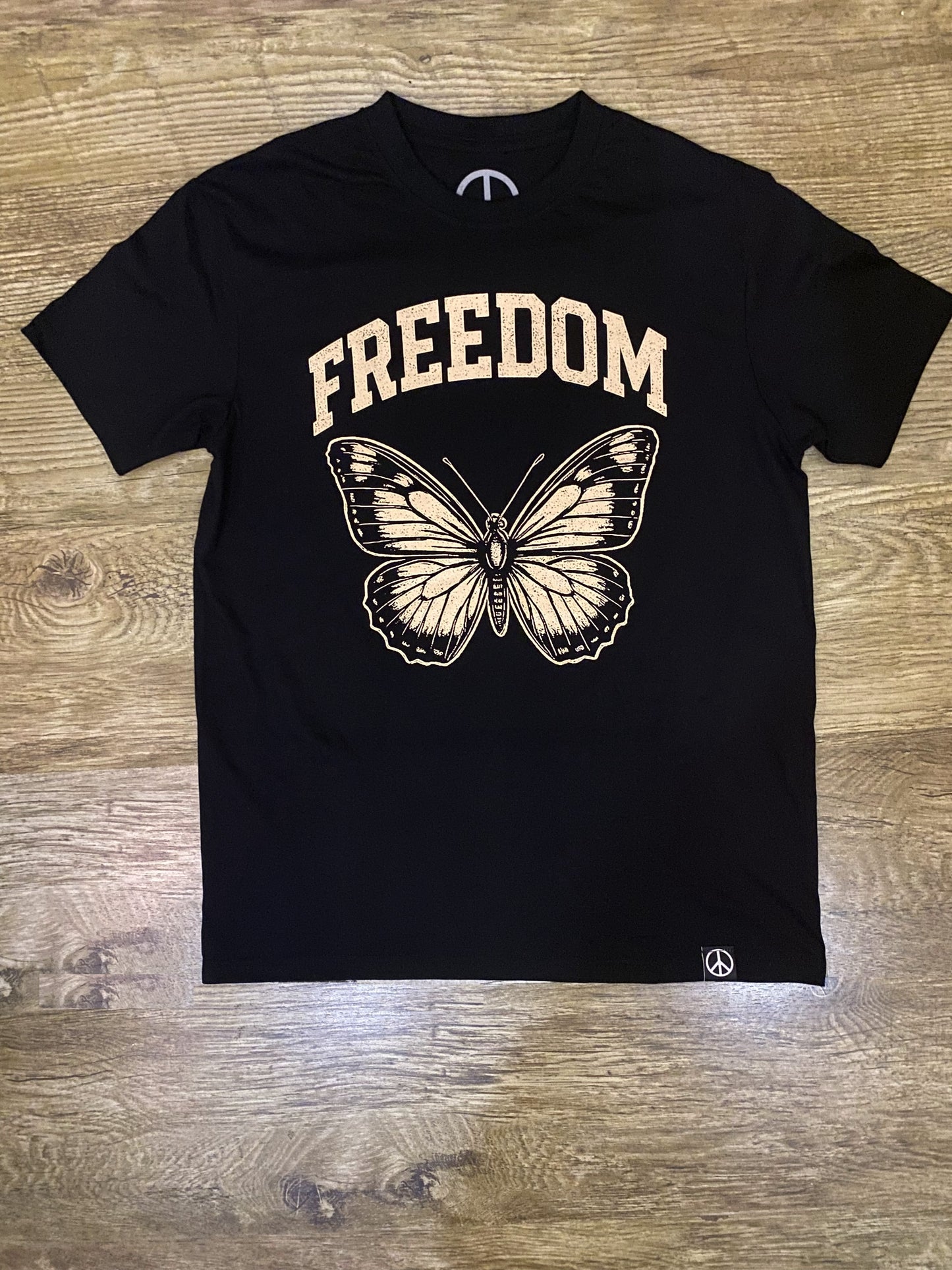 Butterfly Freedom in Black