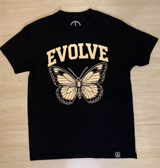 Butterfly Evolve in Black