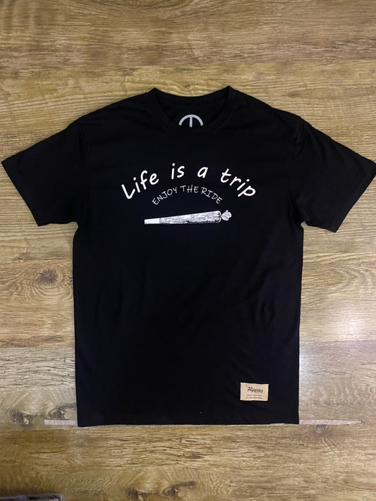 Hippies Philippines T shirt - Enjoy the ride (Black)