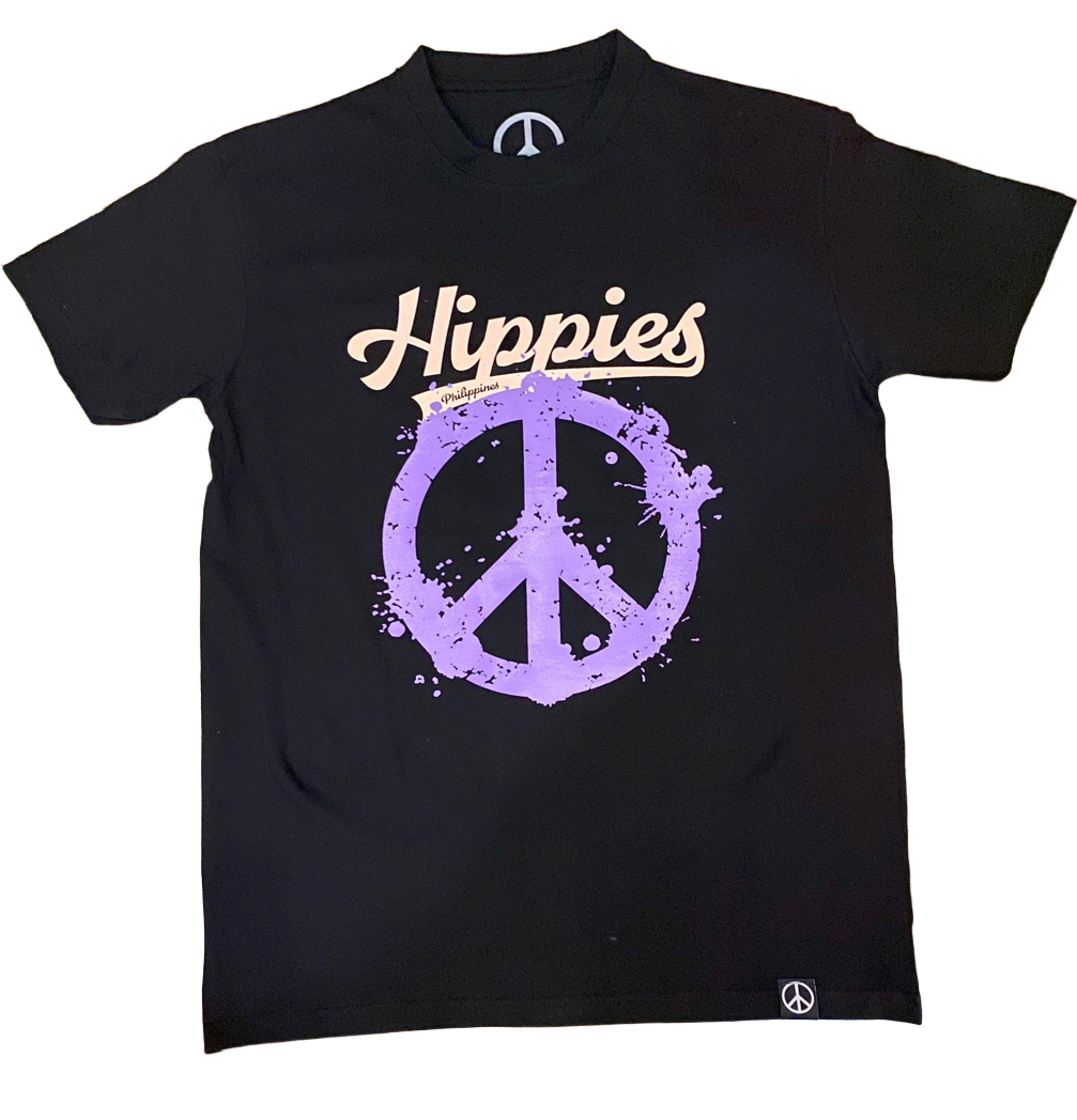 Hippies Philippines Tee in Black