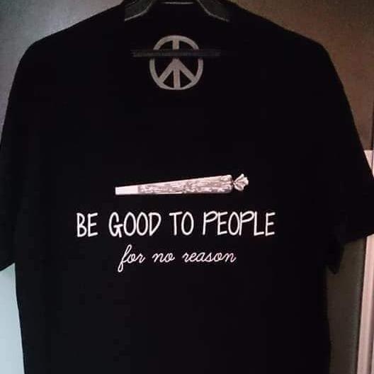 Hippies Philippines T shirt - Be Good (Black)