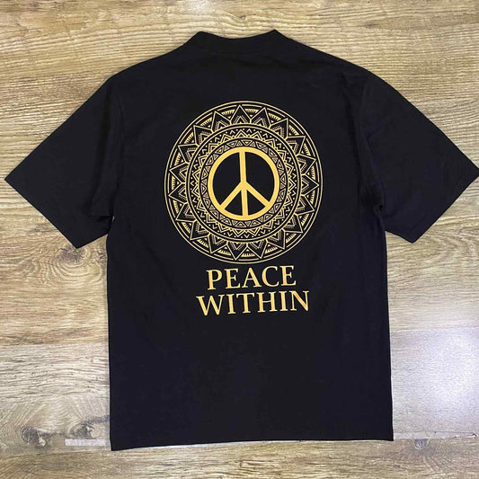 Peace Within Oversized Version - Hippies Philippines T shirt