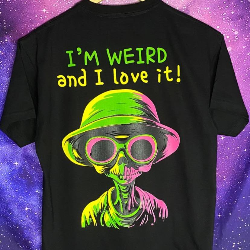 Hippies Philippines - I'm Weird (Back Print) NOT OVERSIZED - (American size, regular fit)