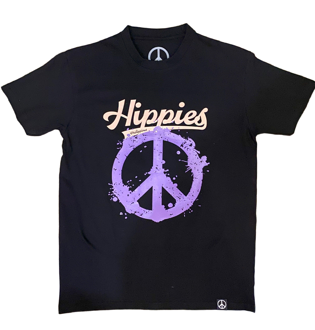 Hippies Philippines Tee in Black