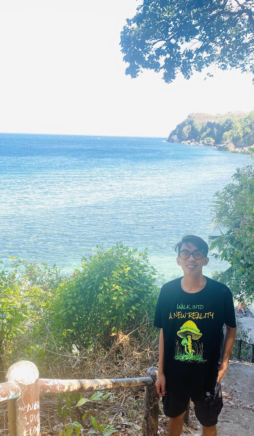 New Reality Tee in Black