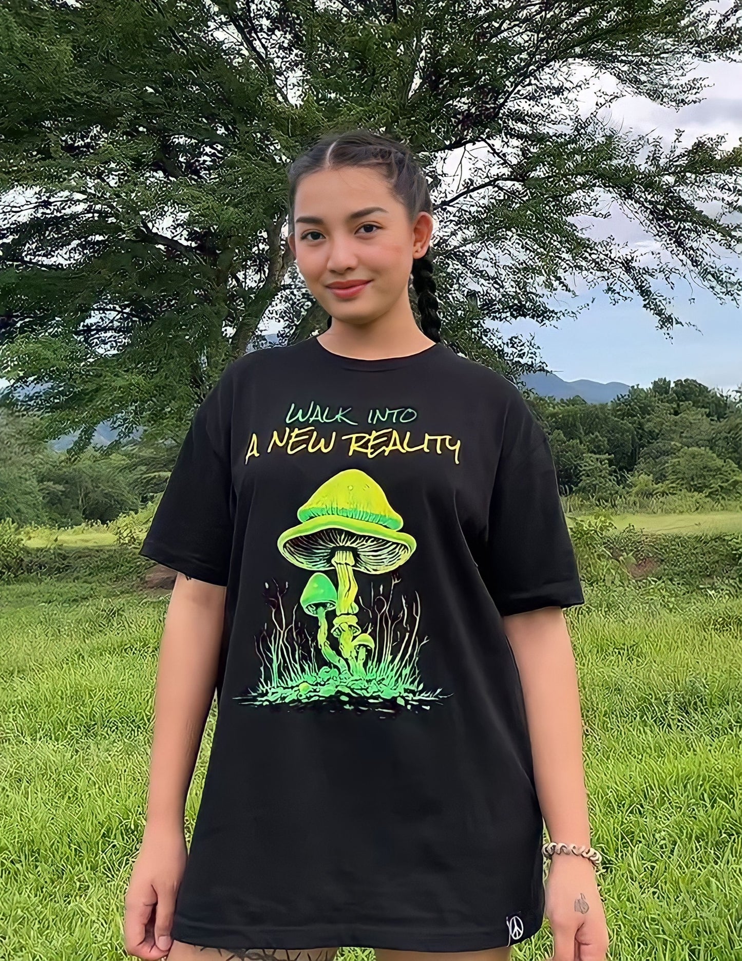 New Reality Tee in Black